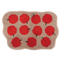 クレエ 玄関マット EIBORIE フルーツフロアマット 室内 アップル 491100 1個（直送品）