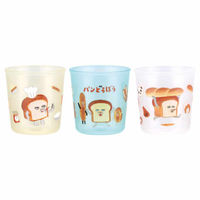 スケーター 抗コップ ベビー 抗菌ベビーコップ3点セット 60ml パンどろぼう 日本製 490201 1個（直送品）