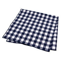 イエロースタジオ ランチクロス ギンガムチェック ネイビー 491062 1個（直送品）