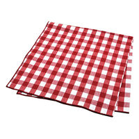 イエロースタジオ ランチクロス ギンガムチェック レッド 491061 1個（直送品）