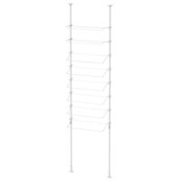 平安伸銅工業 突っ張り シューズラック ワイド 幅72cm 最大24足 工具不要 492847 1個（直送品）