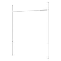 平安伸銅工業 突っ張り カーテン間仕切り ワイド 幅180-287cm 工具不要 492849 1個（直送品）