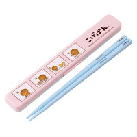 スケーター 音の鳴らない箸・箸箱セット こげぱん 493387 1個（直送品）