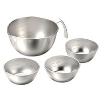 和平フレイズ 手付きボウル&小分けボウル 15cm 10cm 4点セット ステンレス製 燕三 日本製 493686 1個（直送品）