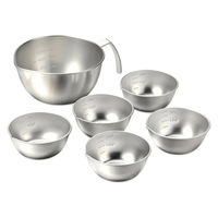 和平フレイズ 手付きボウル&小分けボウル 15cm 10cm 6点セット ステンレス製 燕三 日本製 493687 1個（直送品）