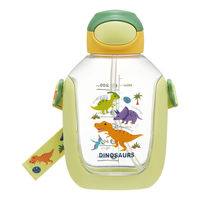 スケーター 水筒 780ml ワンプッシュストローボトル ディノサウルス 493427 1個（直送品）