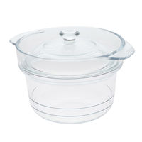 イシガキ 電子レンジ調理鍋 18cm 耐熱ガラス製 デリッシュライフ 耐熱ガラスマルチポット 493945 1個（直送品）