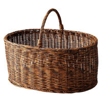 ちどり産業 ペットハウス PPラタン ハンドル バスケット 493960 1個（直送品）