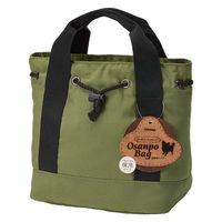 トルネ お散歩バッグ 犬 巾着にもなるおさんぽバッグ 保冷 モスグリーン 494311 1個（直送品）