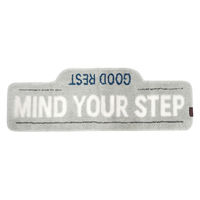 クレエ 玄関マット タフティールミナスマット マインドユアステップ 光る 494322 1個（直送品）