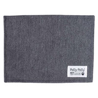 サンベルム ペットマット 40×30cm PallyPallyPET ランチョンマット 犬 猫 はっ水 グレー 494346 1個（直送品）