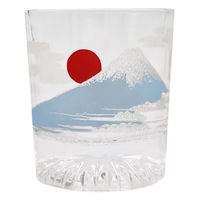 アルタ ロックグラス 220ml きらめく日本のロックグラス 青富士 495096 1個（直送品）