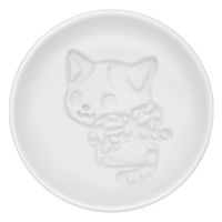 アルタ かぶきにゃんたろう 醤油皿 ふりむき 495110 1個（直送品）