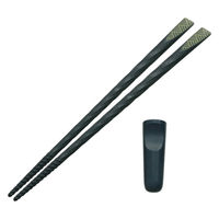 アルタ 箸 すべらせん箸 雅 紺鼠 495113 1個（直送品）