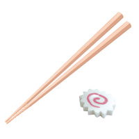 アルタ 箸 すべらせん箸 上 箸置きセット ナルト 495118 1個（直送品）