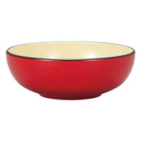 ミタニ ボウル 19cm ナチュール レッド 495343 1個（直送品）