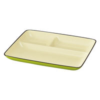 ミタニ ランチプレート ミールプレート ナチュール グリーン 495384 1個（直送品）