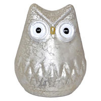 ケーアイジャパン テーブルライト フクロウ インテリアライト ホワイト 495449 1個（直送品）