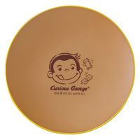 カノー プレート おさるのジョージ CG 塗プレート アイボリー 495517 1個（直送品）