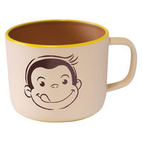 カノー マグカップ おさるのジョージ CG 塗マグ アイボリー 495519 1個（直送品）