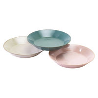 アイトー プレート ナチュラルカラー パスタ皿 3枚入 495532 1個（直送品）