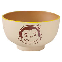 カノー 汁椀 おさるのジョージ CG 塗汁わん アイボリー 495516 1個（直送品）