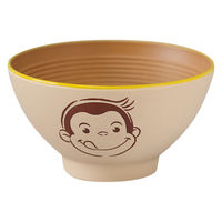 カノー 茶碗 おさるのジョージ CG 塗茶わん アイボリー 495515 1個（直送品）