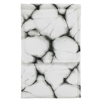 ヨコズナクリエーション ペーパーホルダーカバー マーブル柄 ホワイト 495787 1個（直送品）