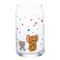 サンアート グラス 360ml 缶型グラス ジェリー&タフィー 496451 1個（直送品）