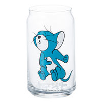 サンアート グラス 360ml 缶型グラス レトロ ジェリー 496454 1個（直送品）