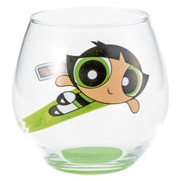 サンアート グラス 330ml まんまるグラス パワーパフガールズ バターカップ 496461 1個（直送品）