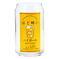 サンアート グラス 360ml 缶型グラス ほど酔いハイボール 496482 1個（直送品）