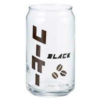 サンアート グラス 360ml 缶型グラス コーヒー 496489 1個（直送品）