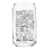 サンアート グラス 360ml 缶型グラス ドラえもん 496511 1個（直送品）