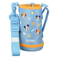 サーモス カバー ストラップ付 水筒 FJJ-600WF 専用 ブルーオレンジ 496672 1個（直送品）