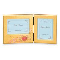 ミタニ フォトフレーム ダブルフォトフレーム 箔工芸 山中塗 京てまり 496831 1個（直送品）