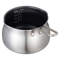 シービージャパン ミルクパン 13cm IH対応 copan 二層鋼ミルクパンメモリ付き 497020 1個（直送品）