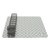 イトウ 水切りカゴ 水切りマット 吸水マット&水切りセット グリーン 497102 1個（直送品）