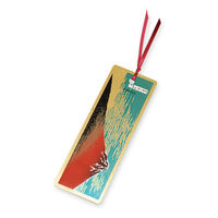 ミタニ しおり 蒔絵しおり 箔工芸 和 日本 箔工芸赤富士 497066 1個（直送品）