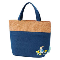 スケーター ランチバッグ コルク×デニムランチバックM ピーターラビット シトロン 497483 1個（直送品）