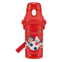 スケーター 水筒 480ml 抗菌直飲プラボトル PEKO × キティ 497516 1個（直送品）