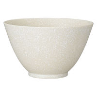 ミタニ ラーメン鉢 麺ボウル 大 石目塗 白 497558 1個（直送品）