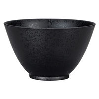 ミタニ ラーメン鉢 麺ボウル 大 石目塗 黒 497557 1個（直送品）