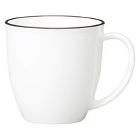 ミタニ マグカップ 和洋マグカップ ナチュール ホワイト 撥水加工 497604 1個（直送品）