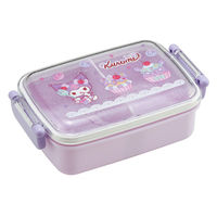 スケーター 弁当箱 450ml ふわっとタイトランチBOX クロミファンシー 497674 1個（直送品）