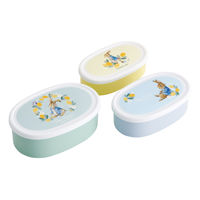 スケーター 弁当箱 3個セット 抗菌シール容器 ピーターラビット シトロン 497687 1個（直送品）