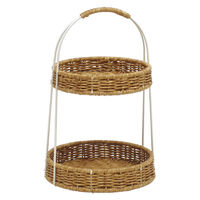 クレエ キッチンラック ユティル アイアンラウンドラック ナイール 497719 1個（直送品）