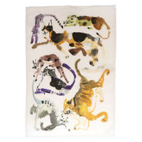 クレエ キッチンクロス アトリエ KOTETSU キッチンタオル ネコ 497724 1個（直送品）