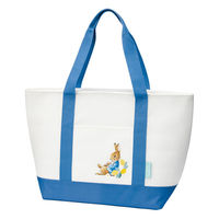 スケーター 保冷バッグ エコバッグ 麻風 トート 保冷ショッピング ピーターラビット 498224 1個（直送品）