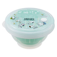 スケーター 冷凍ごはん容器 270ml 薄肉 ごはん 保存容器 S お茶碗型 スヌーピー 498419 1個（直送品）